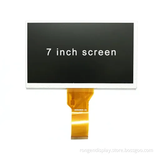 Rg070CSD-2 7 Inch 800*480 TFT Capacitive Touch Panel LCD Screen